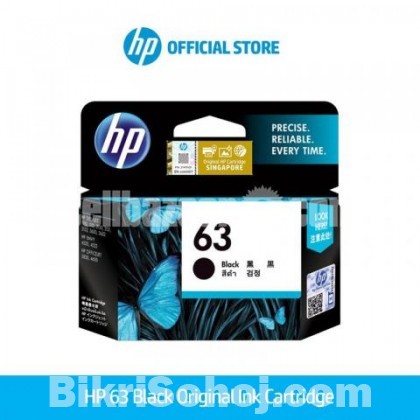 HP 63 Original Ink Black Cartridge